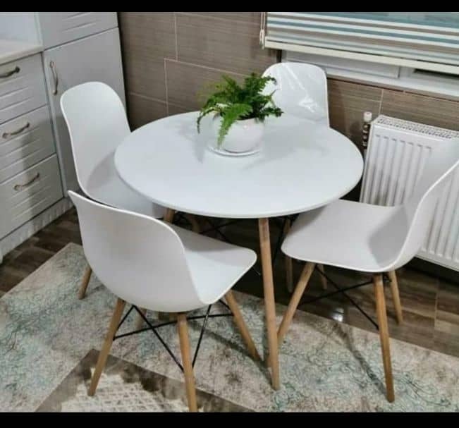 میز صندلی ناهارخوری 4 نفره فایبرگلاس