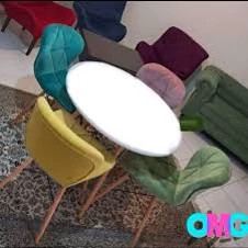 میز و صندلی ناهار خوری چهارنفره مدل زین اسبی
